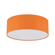 TK Lighting NICOLA mennyezet lámpa fém, műanyag, szövet, narancssárga, fehér, E27 - TK-10153