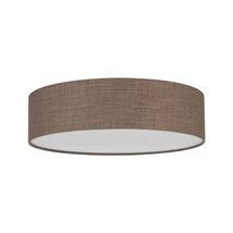 TK Lighting EARTH mennyezet lámpa fém, szövet, barna, fehér, E27 - TK-10165