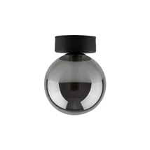 TK Lighting ESTERA fali lámpa fém, üveg, fekete, füstszín, G9 - TK-10255