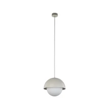 TK Lighting BONO függeszték fém, üveg, ekrü, fehér, E27 - TK-10274