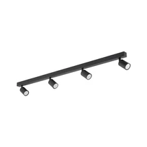 TK Lighting NEX mennyezet lámpa fém, fekete, GU10 - TK-10792