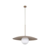 TK Lighting SLATE függeszték fém , üveg, bézs, fehér, E27 - TK-10910