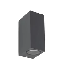 TK Lighting AXIS kültéri fali lámpa fém, üveg, szürke, GU10, IP44 - TK-10970
