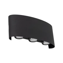 TK Lighting ARROW kültéri fali lámpa fém, fekete, LED, 1W, 3000K, 480 Lm, IP54 - TK-18181