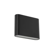 TK Lighting ARWENA kültéri fali lámpa fém, fekete, LED, 3W, 3000K, 360 Lm, IP54 - TK-18184