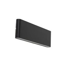 TK Lighting ARWENA kültéri fali lámpa fém, fekete, LED, 12W, 3000K, 1000 Lm, IP54 - TK-18186