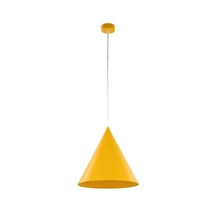 TK Lighting CONO függeszték fém, sárga, E27 - TK-3281