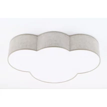 TK Lighting CLOUD mennyezet lámpa fém, szövet, műanyag, bézs, fehér, E27 - TK-4336