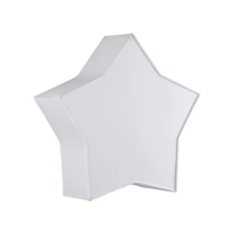 TK Lighting STAR fali lámpa fém, műanyag, szövet, fehér, E27 - TK-4514
