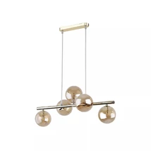 TK Lighting ESTERA függeszték fém, üveg, arany, G9 - TK-4549