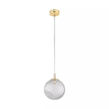 TK Lighting CADIX függeszték fém, üveg, arany, áttetsző, G9 - TK-4609