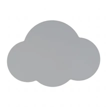 TK Lighting CLOUD fali lámpa fém, szürke, G9 - TK-4965