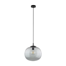 TK Lighting VIBE függeszték fém, üveg, fekete, szürke, E27 - TK-4972