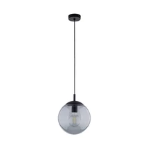 TK Lighting ESME függeszték fém, üveg, fekete, szürke, E27 - TK-5378