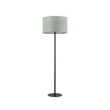 TK Lighting EARTH állólámpa fém, szövet, fekete, zöld, E27 - TK-5476