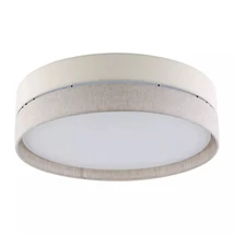 TK Lighting ECO mennyezet lámpa szövet, papír, bézs, fehér, E27 - TK-5774