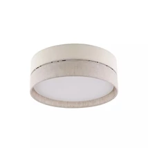 TK Lighting ECO mennyezet lámpa szövet, papír, bézs, fehér, E27 - TK-5775