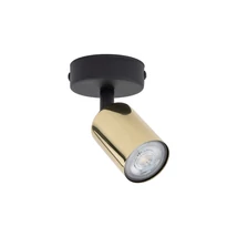 TK Lighting TOP mennyezeti spotlámpa fém, fekete, arany, Gu10 - TK-6088
