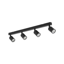TK Lighting TOP mennyezeti spotlámpa fém, fekete, GU10 - TK-6177
