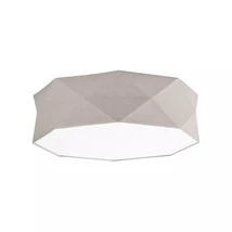 TK Lighting KANTOOR mennyezet lámpa szövet, papír, bézs, fehér, E27 - TK-6195