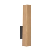 TK Lighting TEO fali lámpa fém, fa, fekete, barna, LED, 3W, 3000K, 270Lm - TK-6618