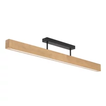 TK Lighting TEO mennyezet lámpa fém, fa, fekete, barna, LED, 22W, 3000K, 2807Lm - TK-6619