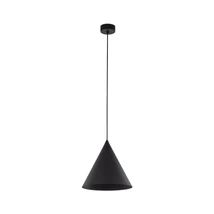 TK Lighting CONO függeszték fém, fekete, E27 - TK-6630