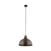 TK Lighting CAP függeszték fém, barna, E27 - TK-6926