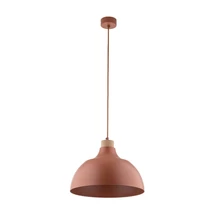 TK Lighting CAP függeszték fém, téglaszín, E27 - TK-6927