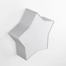 TK Lighting STAR fali lámpa fém, műanyag, szövet, fehér, E27 - TK-6972