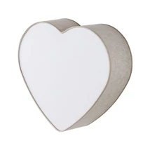 TK Lighting HEART fali lámpa fém, műanyag, szövet, bézs, E27 - TK-757