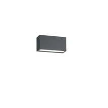 Trio TRENT kültéri fali lámpa fém, antracit, LED, 3000K, 9W, 1100lm, IP65 - 226960242