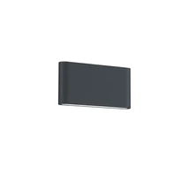 Trio THAMES II kültéri fali lámpa fém, antracit, LED, 3000K, 2x4.5W, 900lm, IP54 - 227660242