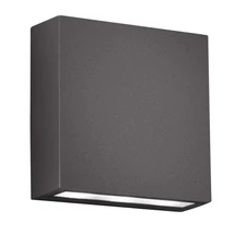Trio THAMES kültéri fali lámpa fém, antracit, LED, 3000K, 2x3W, 680lm, IP54 - 229360242
