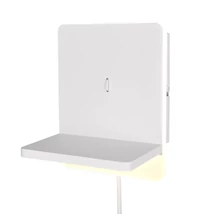 Trio FAIRFIELD fali lámpa, fém, fehér, LED, 9W, 950lm, 3000K - Trio-248670131