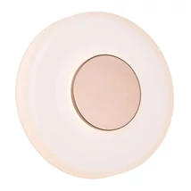 Trio CELESTE fali lámpa, fém, üveg, barna, fehér, LED, 10W, 1100lm, 3000K - Trio-254910165
