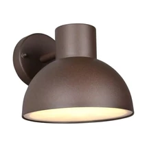 Trio ELBE kültéri fali lámpa fém, rozsdaszín, E27, IP44 - 262360124
