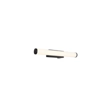 Trio MATTIMO fürdőszobai fali lámpa fém, akrill, fekete, fehér, LED, 3000K, 4.3W, 450lm, IP44 - 283270132