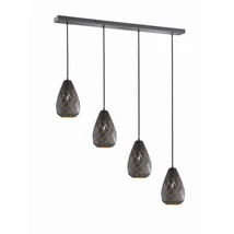 Trio ONYX függeszték fém, antracit, E27 - 301300442