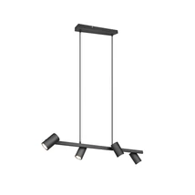 Trio MARLEY függeszték fém, fekete, GU10 - 302400432