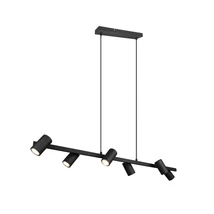 Trio MARLEY függeszték fém, fekete, GU10 - 302400632
