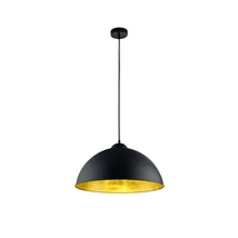Trio ROMINO II függeszték fém, fekete, E27 - 308000132