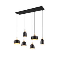 Trio CHIRAZ függeszték fém, fekete, E14 - 310500632