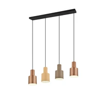 Trio AGUDO függeszték fém, fekete, többszínű, E27 - 319400417