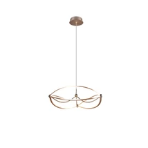 Trio CHARIVARI függeszték fém, sárgaréz, LED, 3000K, 42W, 5600lm - 321210108
