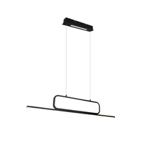 Trio AICK függeszték fém, fekete, LED, 3000K, 38W, 4500lm - 327210332