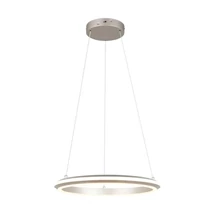 Trio AMADOR függeszték fém, nikkel, fehér, LED, 34W, 2300-3000-4000K, 4000Lm - 331010107