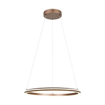 Trio AMADOR függeszték fém, barna, fehér, LED, 48W, 2300-3000-4000K, 5800Lm - 331019165