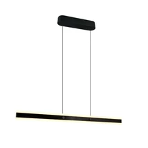 Trio ARCOLA függeszték fém, akril, fekete, fehér, LED, 35W, 2300-3000-4000K, 4100Lm - 331210132