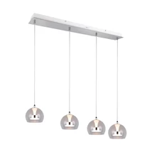 Trio FLYNT függeszték fém, üveg, fehér, áttetsző, LED, 32W, 2300-3000-4000K, 3520Lm - 331610406